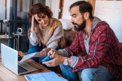 Couple Struggling Financially