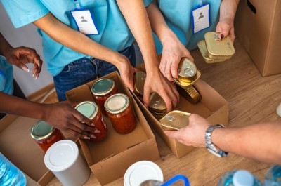 Demand At Food Banks Soaring