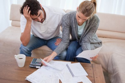 Depressed Couple In Lots Of Debt