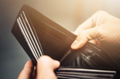Empty Wallet No Money