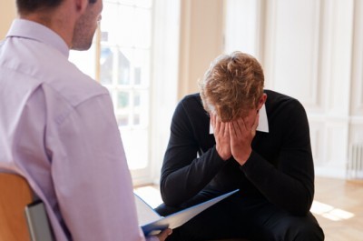 Male Student Going Through Depression