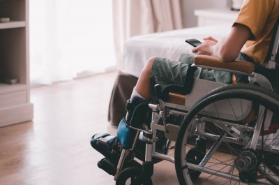 Scottish Man In Wheelchair