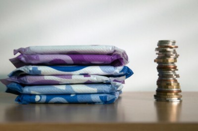 Towels And A Stack Of Coins