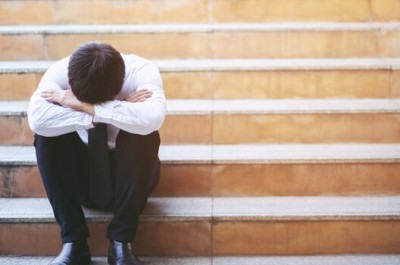 Unemployed Person In Despair