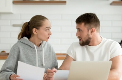 Unhappy Couple In Insolvency
