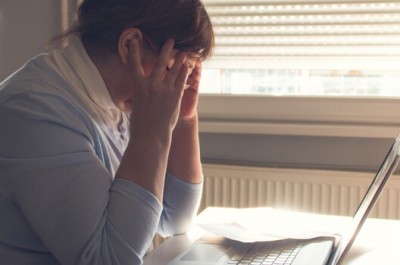 Woman In Financial Struggle