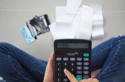 Woman With Calculator