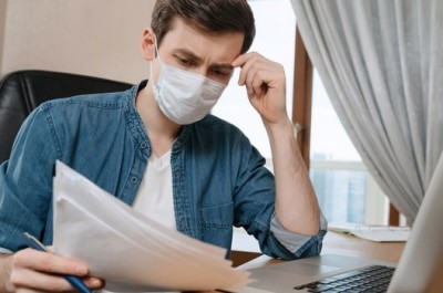 Young Man Having Debt Problems