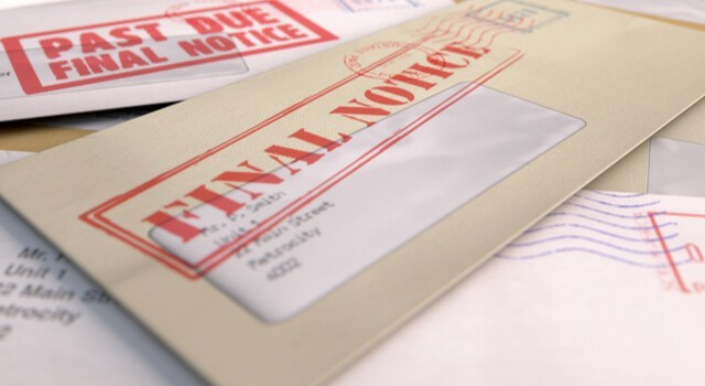 Dealing With Over Due Debt