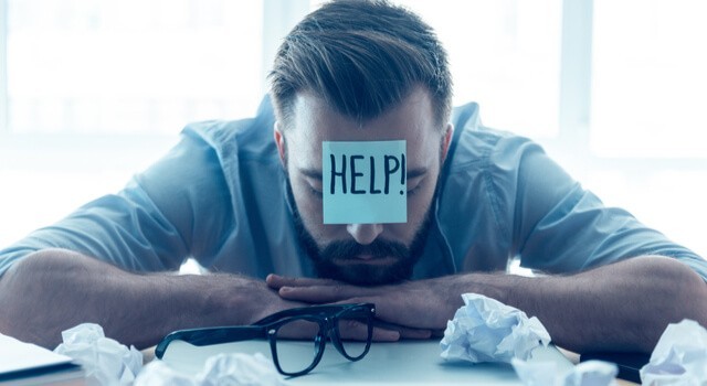 Man In Need Of Help