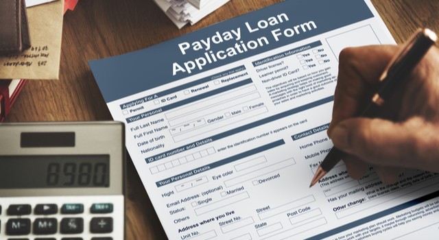 Payday Loan Application form