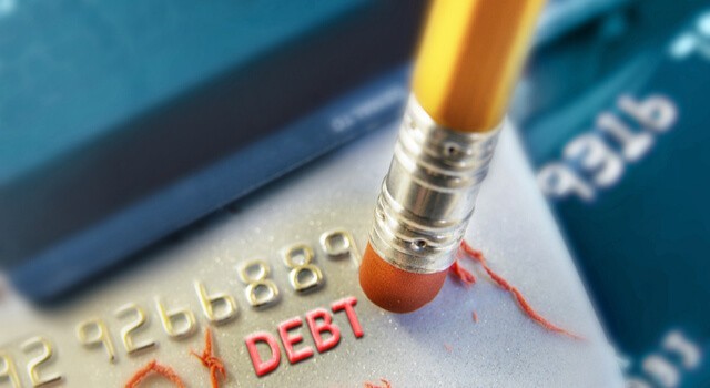 Rubbing out debt 