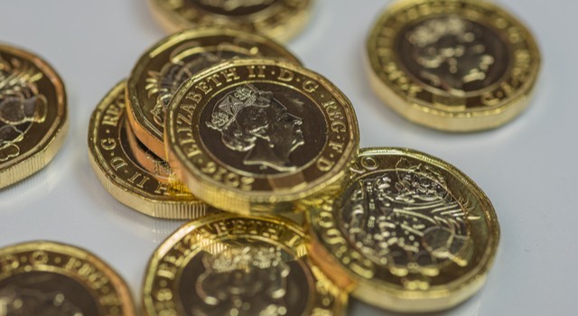Stack Of Pound Coins