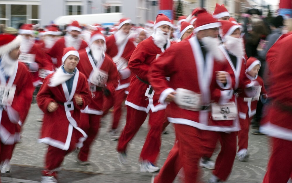 Santa Fun Run